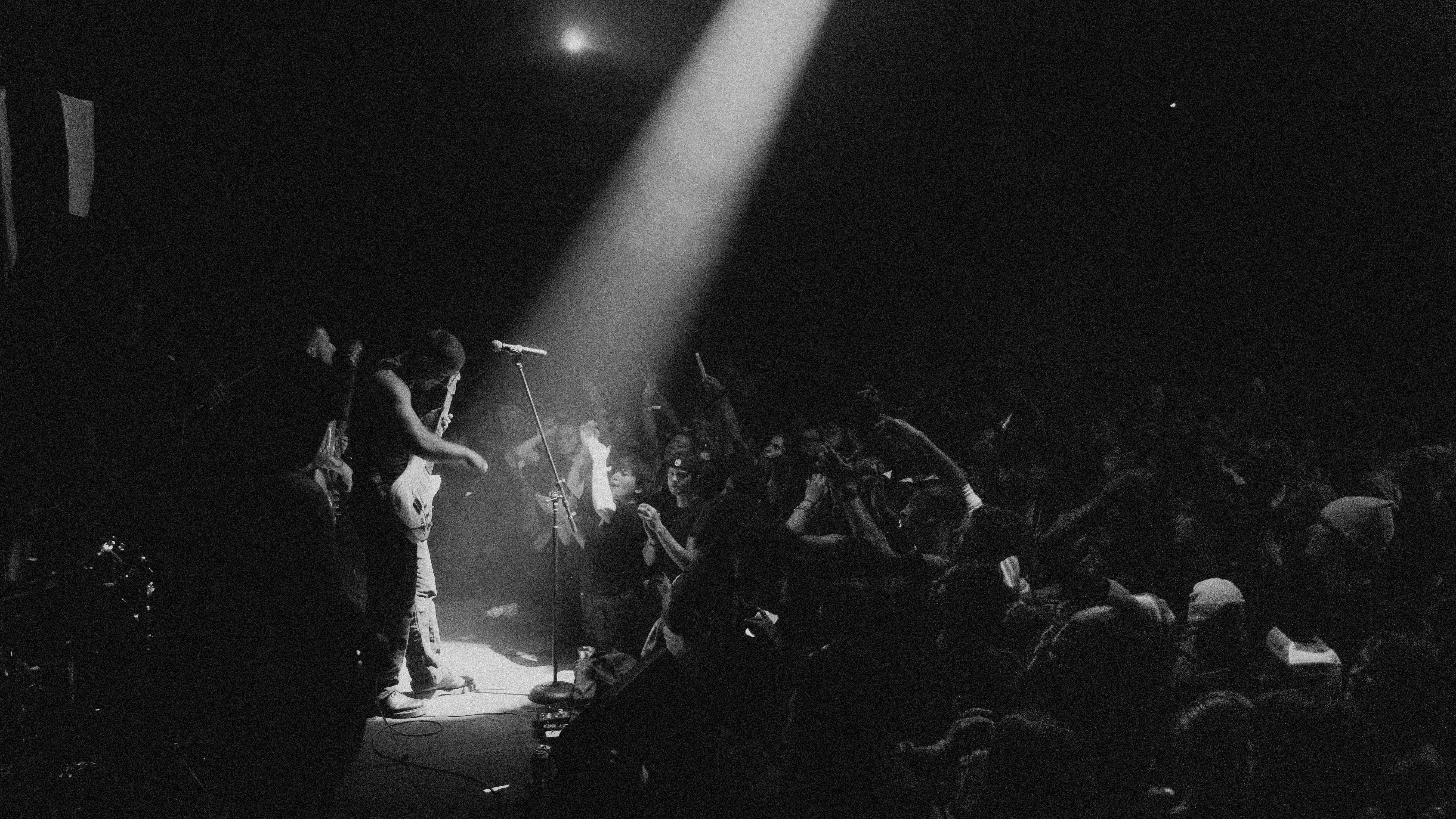 Horizontal photo of a band or event